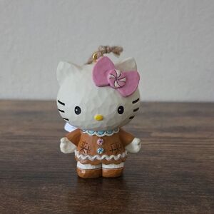 Jim Shore Cream and Brown Holiday Ornament